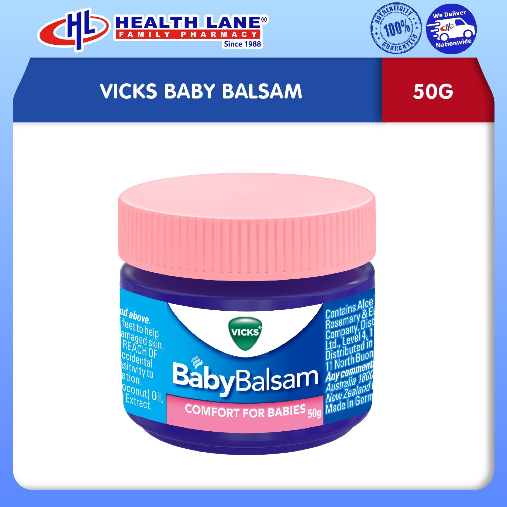 VICKS BAYI BALSAM (50G)